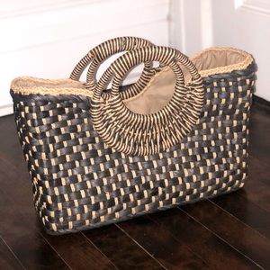 *NEW* Zara Straw beach tote